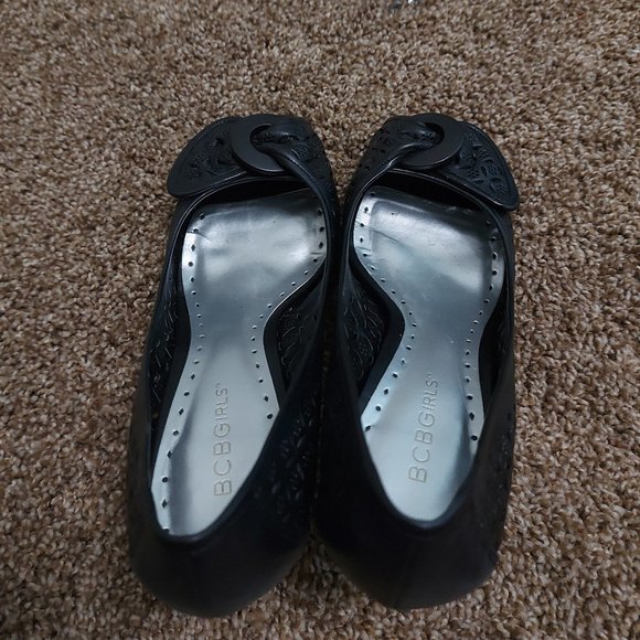 BCBGirls Octopus Black Heels - Picture 5 of 7